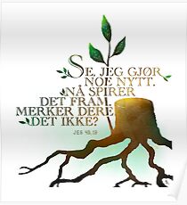 Se jeg gjør noe nytt Poster