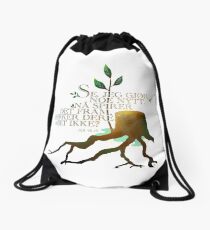 Se jeg gjør noe nytt Drawstring Bag