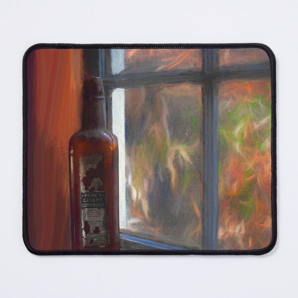 Item preview, Paines Celery Compound Bottle in Autumn Window designed and sold by Wayne King.