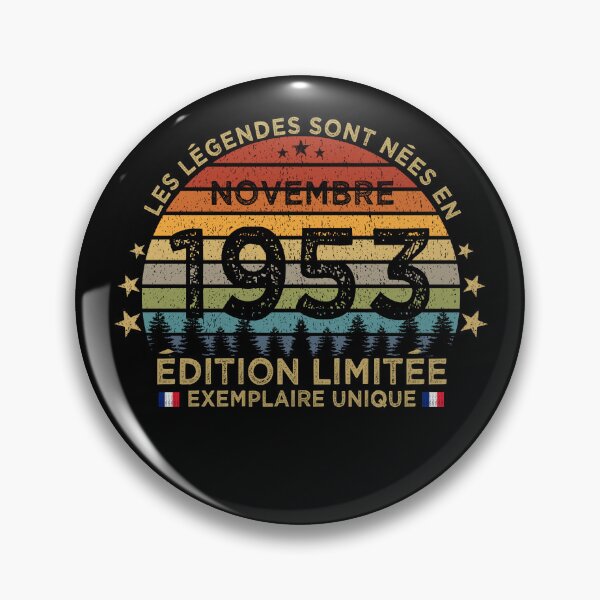 Item preview, Anniversaire 70 Ans Les Legendes Sont Nees en Novembre 1953 designed and sold by cssdru.