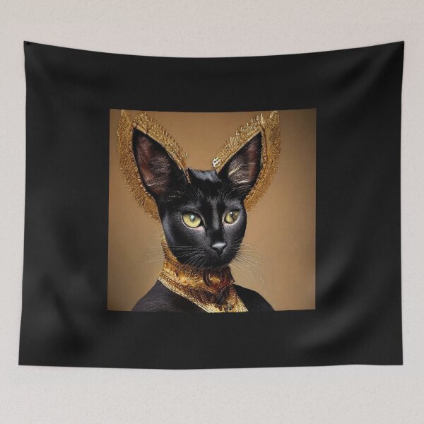 Item preview, black Touch Me Not CAT with Gold like a princess designed and sold by Dmitri Matkovsky.