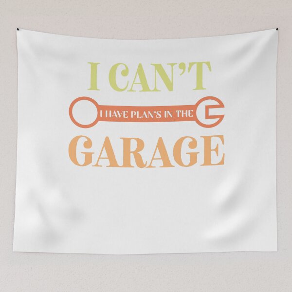 Item preview, I Cant I Have Plans In The Garage Fathers Day Car Mechanics T-Shirt designed and sold by ACCL.