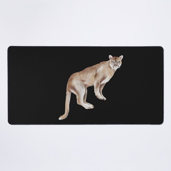 Item preview, Mountain Lion Wild Cat Watercolor designed and sold by ORIGENcreate.