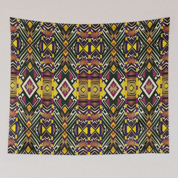 Item preview, Traditional Igorot-inspired tribal pattern. Ethnic Multi color. designed and sold by IlustradoArts.