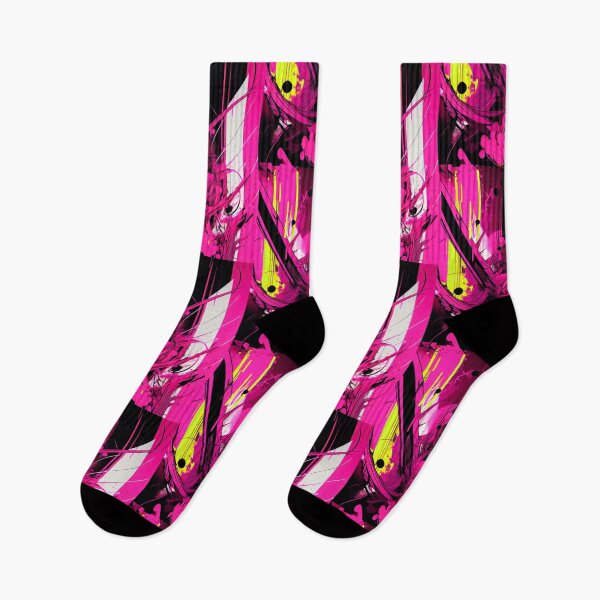 Item preview, Abstract Art: Hot Pink Lines and Shapes, designed and sold by factory88.