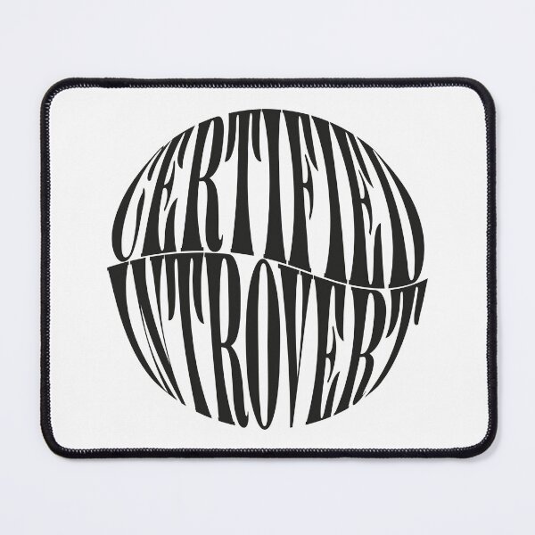 Item preview, Certified Introvert designed and sold by Sjekkieboem.