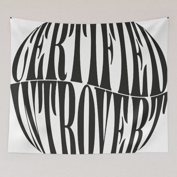 Item preview, Certified Introvert designed and sold by Sjekkieboem.