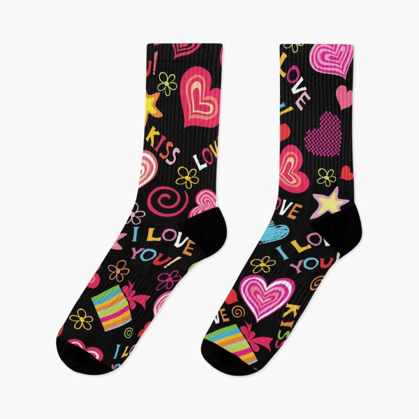 Item preview, Love Symbols Pattern designed and sold by msdesignclub.