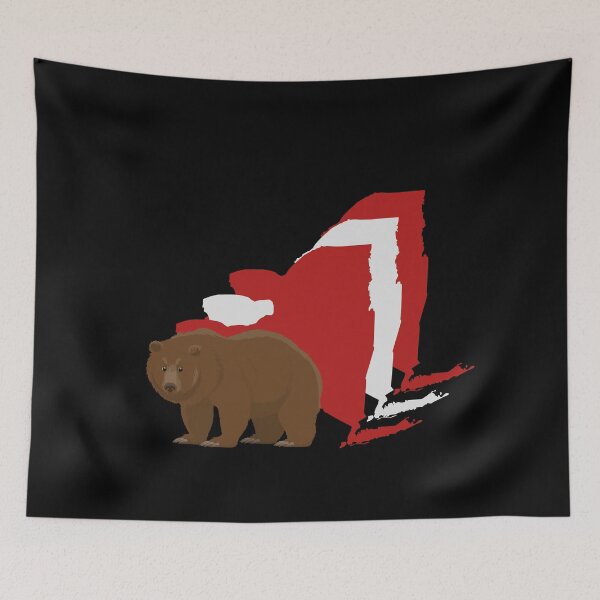 Item preview, New York Border, Big Red designed and sold by LatterDaze.