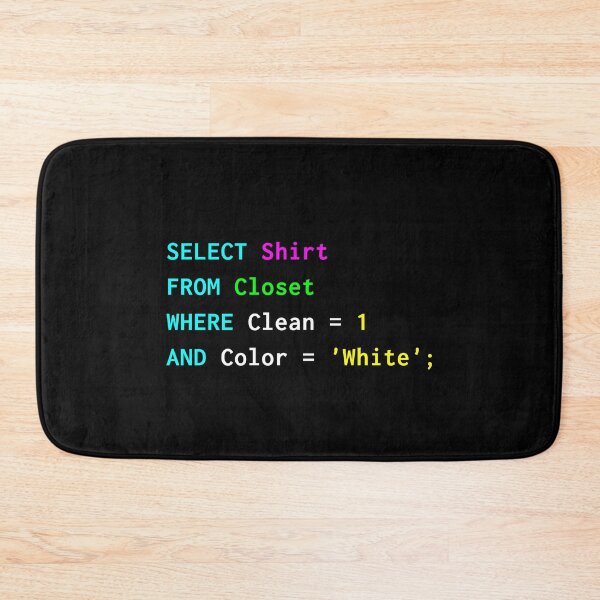 Item preview, Programmer SQL Query Geek Database Coding Holiday Gift for Database Administrator Teacher Student Developers Engineers designed and sold by ArtistryPrint.