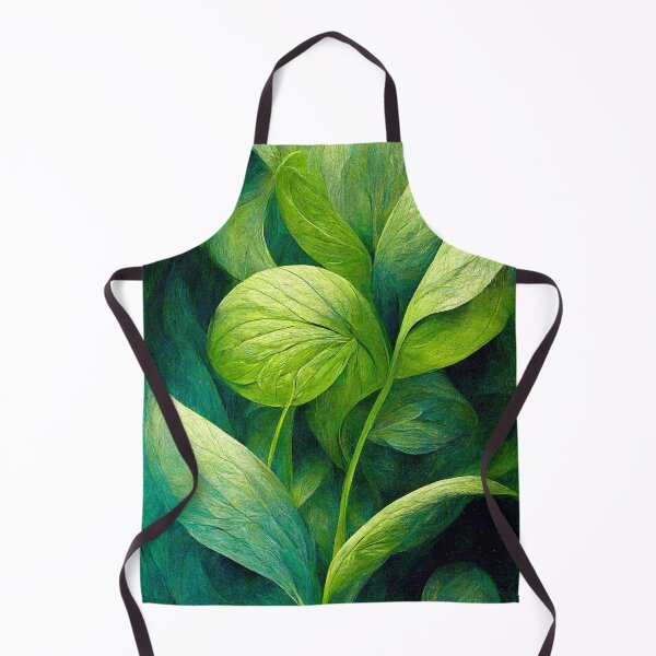 Item preview, Abstract Leaf Green Pattern designed and sold by BySpinny.