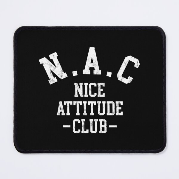 Item preview, NICE ATTITUDE CLUB STATEMENT USED LOOK BY SUBGIRL designed and sold by SUBGIRL.