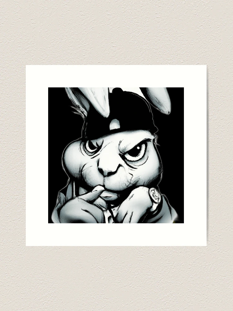 Mad Rabbit Gang Art Board Print for Sale by Nandohpandoh