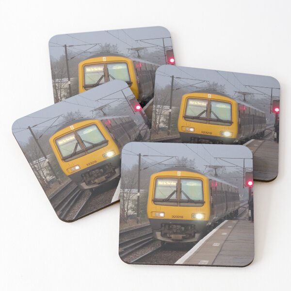 Item preview, West Midlands Trains 323218 at Lichfield Trent Valley designed and sold by Rorymacve.