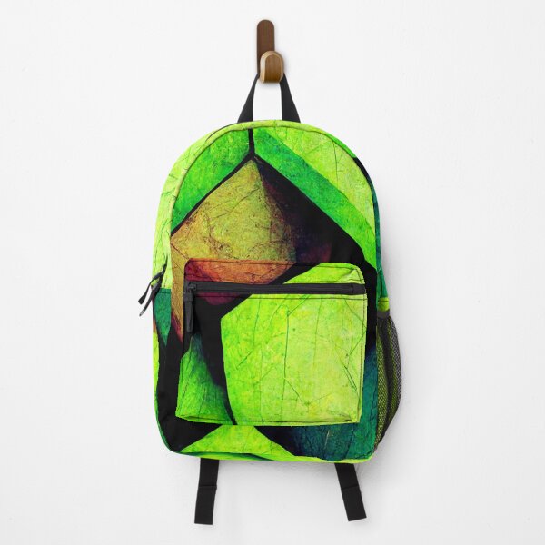 Item preview, Abstract Green and Tan Geometric Pattern designed and sold by BySpinny.