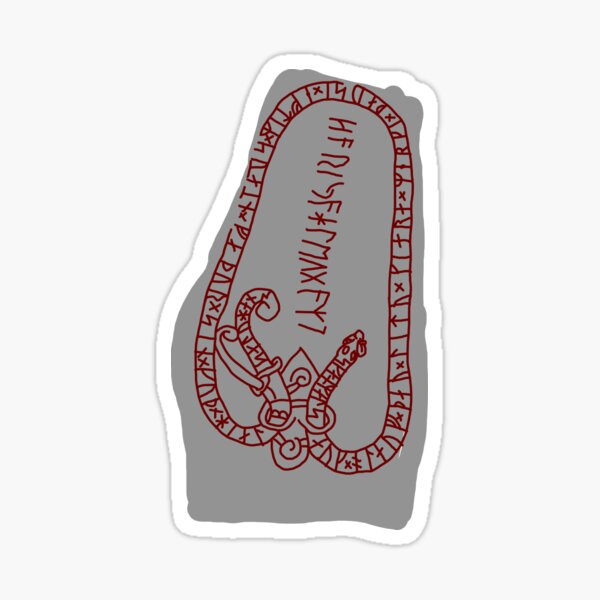 Item preview, Skåäng Runestone Rundata Viking Norse Rune Skaang designed and sold by Michael Stewart.