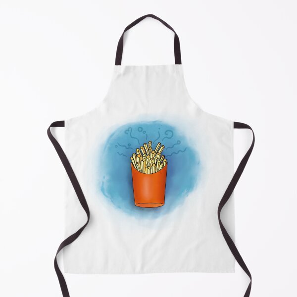 Item preview, crispy french fries illustration designed and sold by janerain.