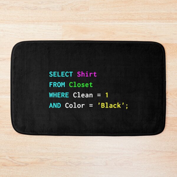 Item preview, Programmer SQL Query Coding Database Administrator Christmas Gift for DBA Computer Science Teacher Student Developers Engineers designed and sold by ArtistryPrint.