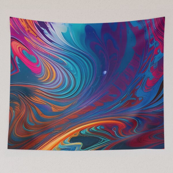 Artikelvorschau, Psychedelisches Farbdesign entworfen und verkauft von REALDesign-Shop.