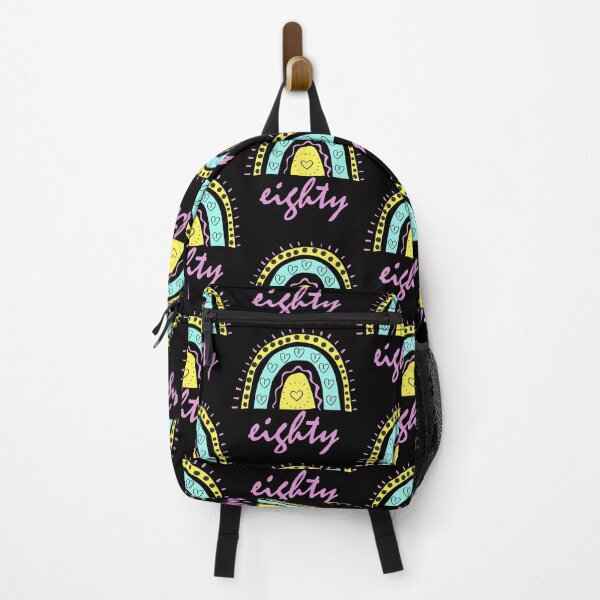 Item preview, Eighty Year Old Eightieth Birthday Cute Fun Doodle Boho Rainbow designed and sold by LadySaltwater.