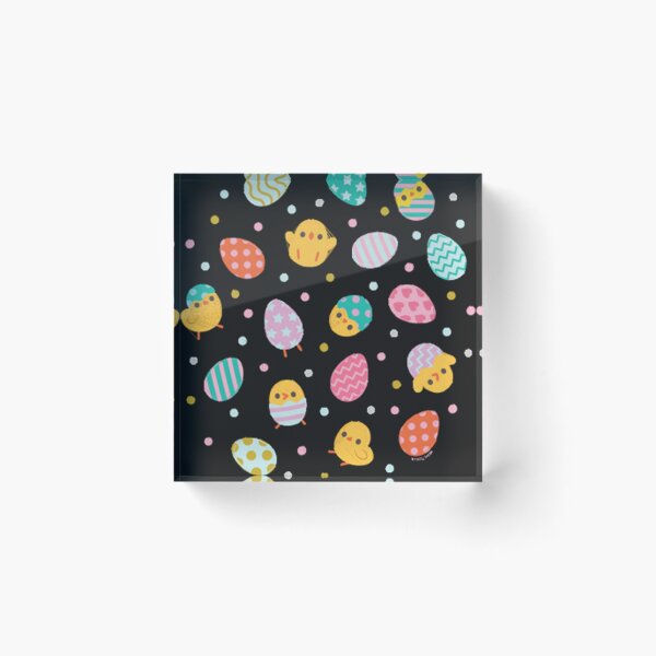 Item preview, Baby Chicks and Easter Eggs Pattern designed and sold by FrauErna.