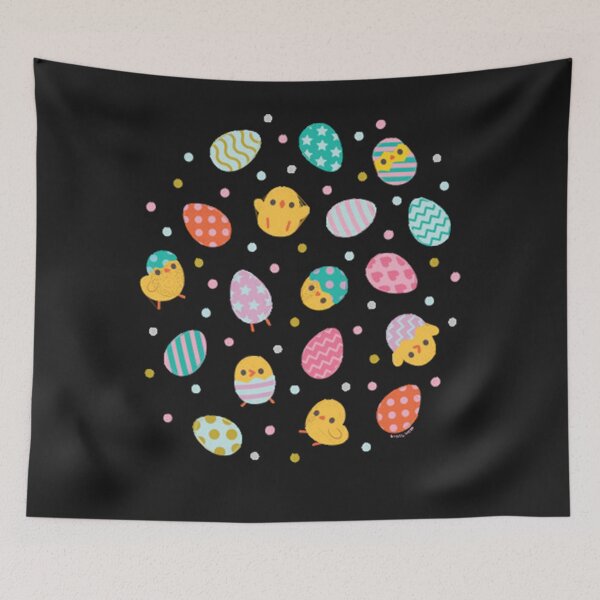 Item preview, Baby Chicks and Easter Eggs Pattern designed and sold by FrauErna.