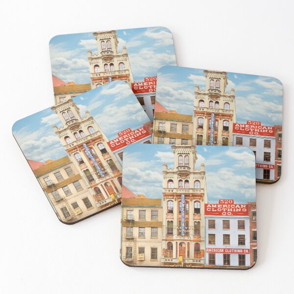 Item preview, City - Philadelphia, PA - Bennett's Tower Hall Clothing Bazaar 1898 designed and sold by Mike Savad Photography.
