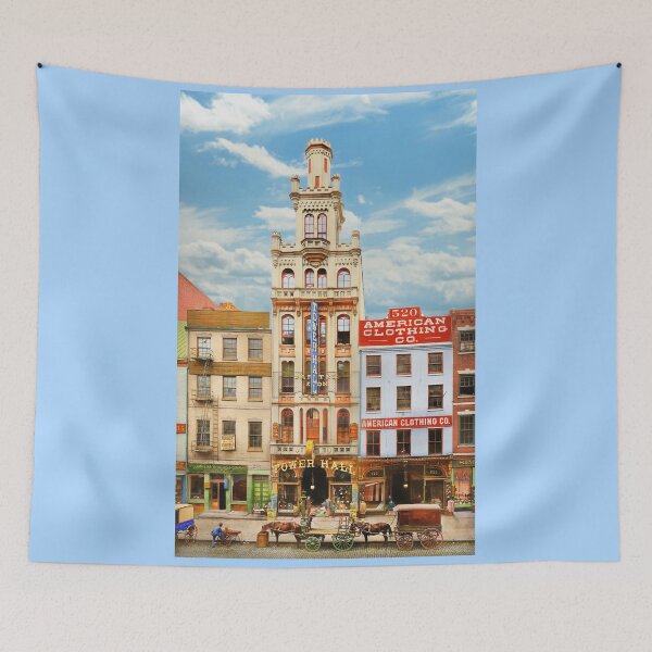 Item preview, City - Philadelphia, PA - Bennett's Tower Hall Clothing Bazaar 1898 designed and sold by Mike Savad Photography.