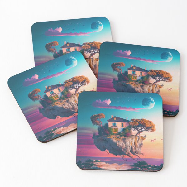 Item preview, Flying Island 10 designed and sold by orangerinka.