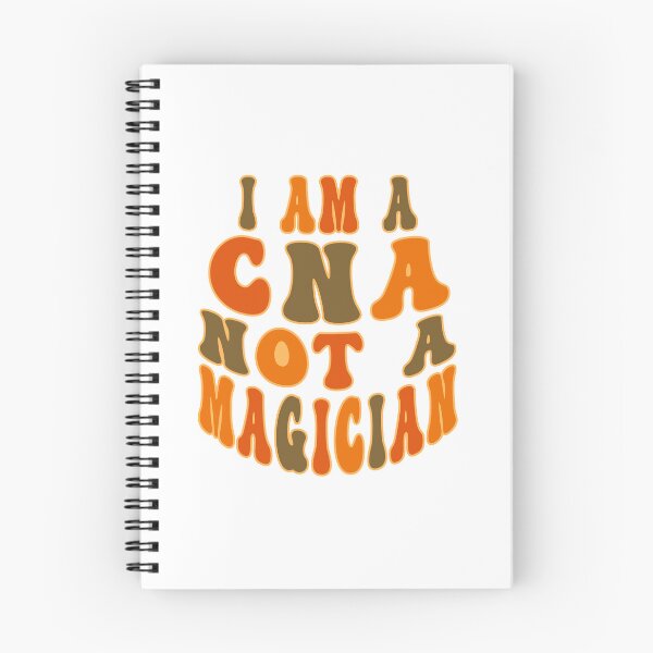 Item preview, I Am A CNA Not A Magician Orange And Brown designed and sold by PedroStyle.