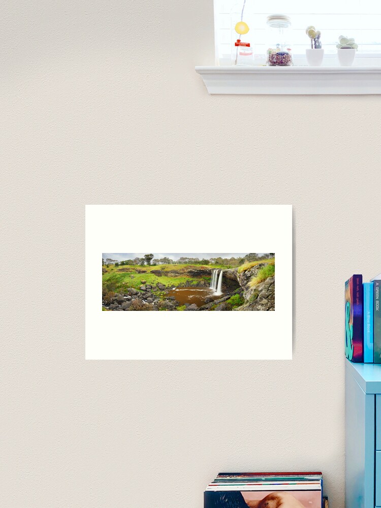 Thumbnail 2 of 3, Art Print, Wannon Falls, Hamilton, Victoria, Australia designed and sold by Chockstone.