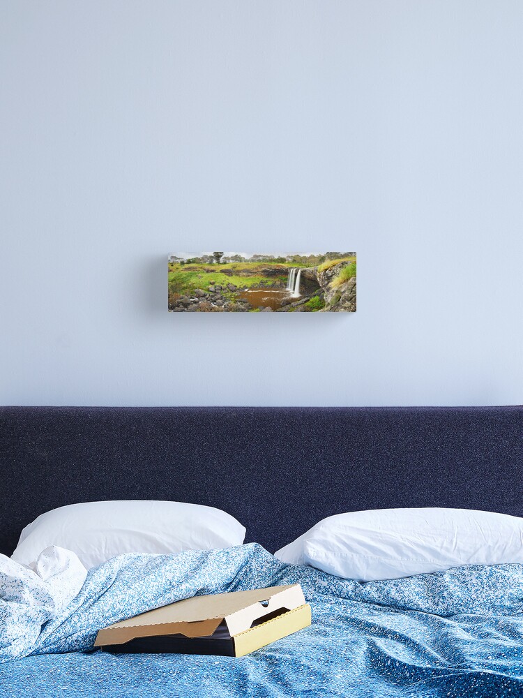 Thumbnail 2 of 3, Canvas Print, Wannon Falls, Hamilton, Victoria, Australia designed and sold by Chockstone.