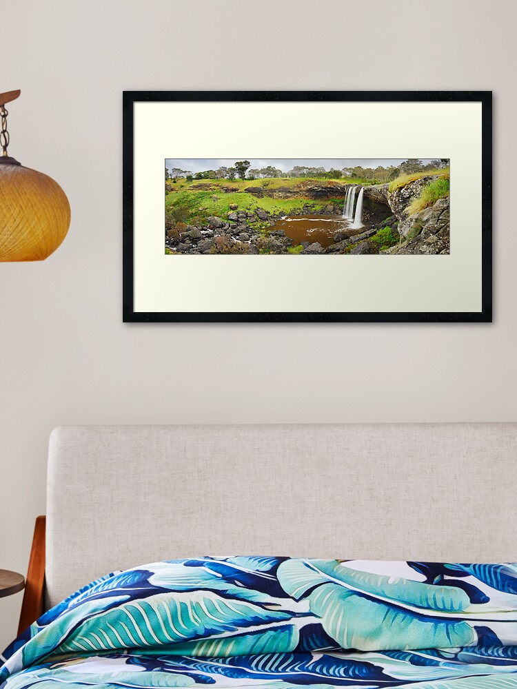 Thumbnail 2 of 7, Framed Art Print, Wannon Falls, Hamilton, Victoria, Australia designed and sold by Chockstone.