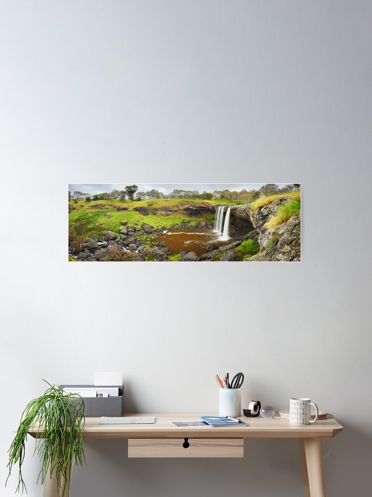 Thumbnail 2 of 3, Poster, Wannon Falls, Hamilton, Victoria, Australia designed and sold by Chockstone.