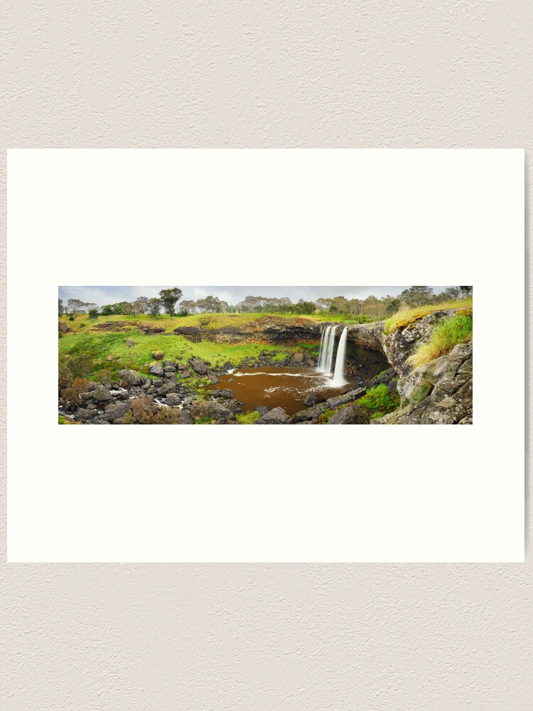 Thumbnail 1 of 3, Art Print, Wannon Falls, Hamilton, Victoria, Australia designed and sold by Chockstone.