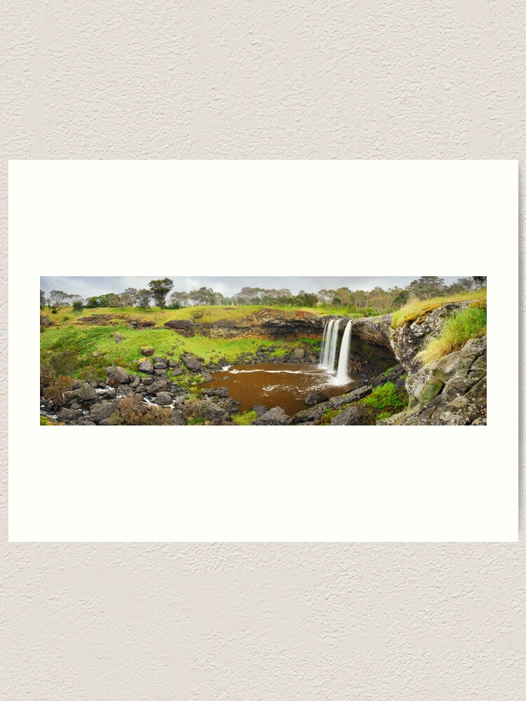 Thumbnail 1 of 3, Art Print, Wannon Falls, Hamilton, Victoria, Australia designed and sold by Chockstone.
