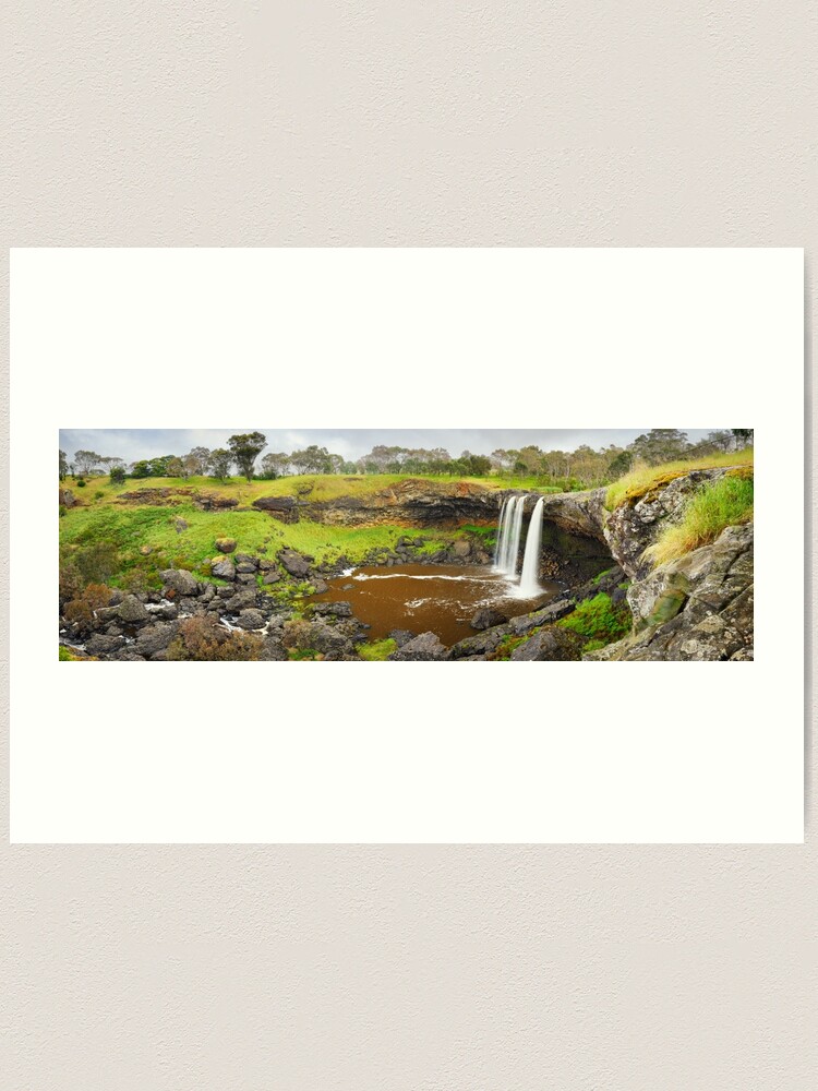 Thumbnail 1 of 3, Art Print, Wannon Falls, Hamilton, Victoria, Australia designed and sold by Chockstone.