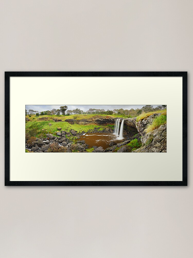 Thumbnail 1 of 7, Framed Art Print, Wannon Falls, Hamilton, Victoria, Australia designed and sold by Chockstone.