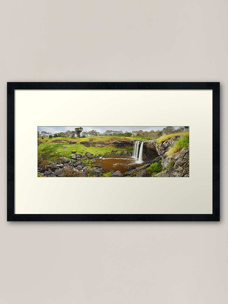 Thumbnail 1 of 7, Framed Art Print, Wannon Falls, Hamilton, Victoria, Australia designed and sold by Chockstone.