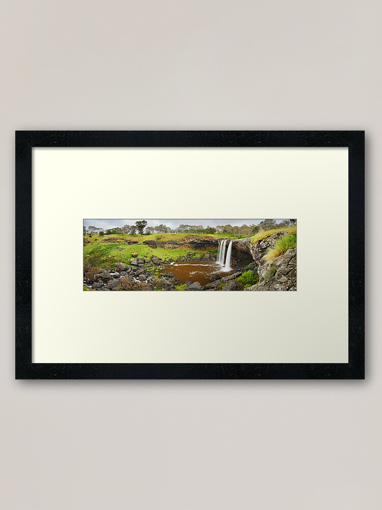 Thumbnail 1 of 7, Framed Art Print, Wannon Falls, Hamilton, Victoria, Australia designed and sold by Chockstone.