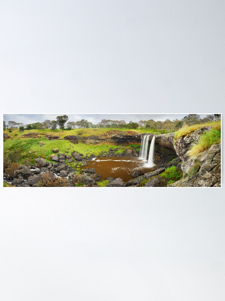 Thumbnail 1 of 3, Poster, Wannon Falls, Hamilton, Victoria, Australia designed and sold by Chockstone.
