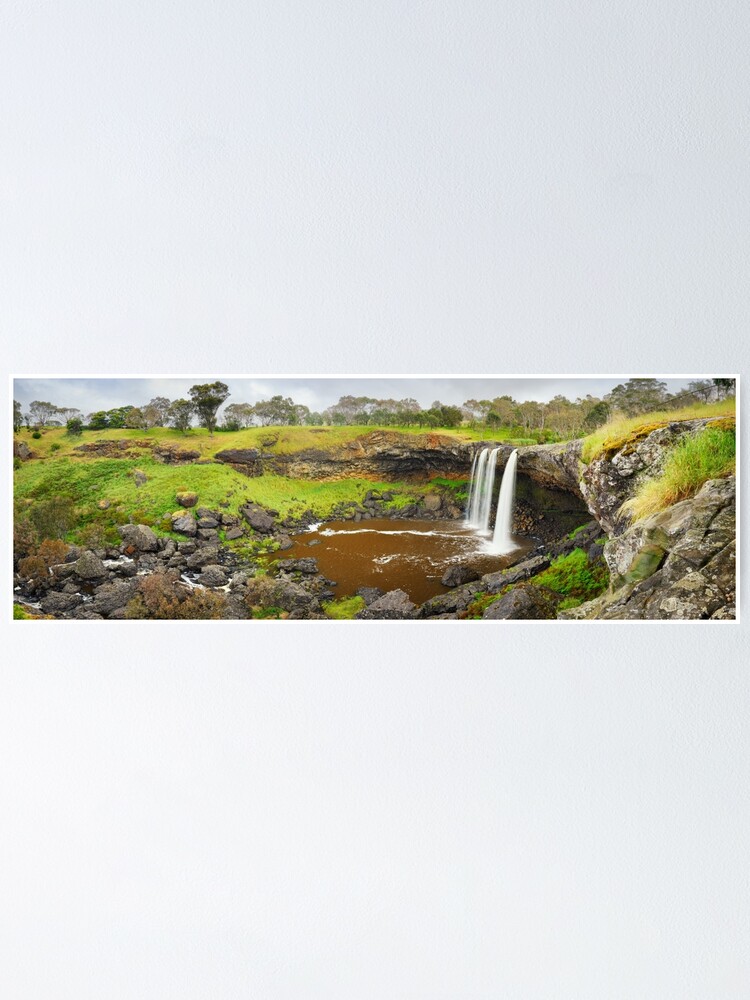 Thumbnail 1 of 3, Poster, Wannon Falls, Hamilton, Victoria, Australia designed and sold by Chockstone.