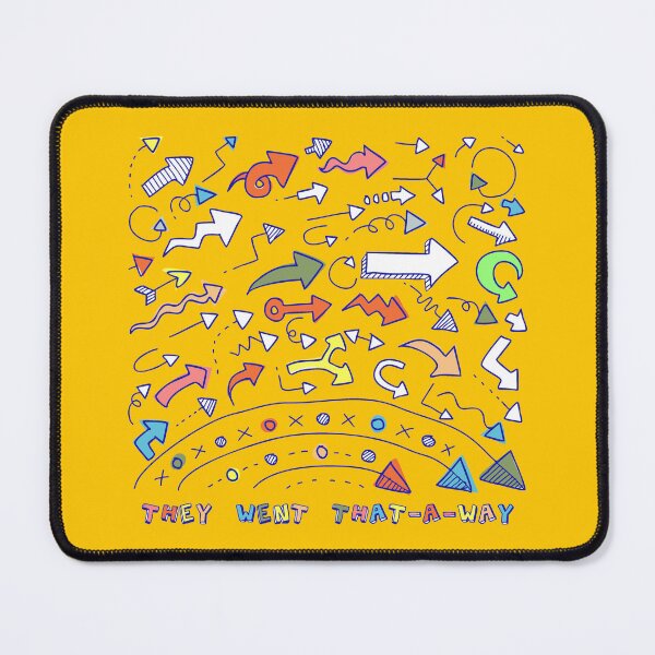 Item preview, They went that-a-way (arrows) designed and sold by SolidEarthArt.