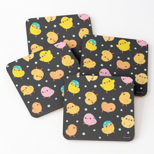Item preview, Baby Chicks Polka Dots Pattern designed and sold by OttilieStark.