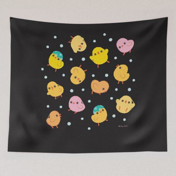 Item preview, Baby Chicks Polka Dots Pattern designed and sold by OttilieStark.