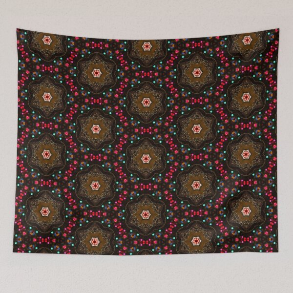 Item preview, Multicolor Pattern for Christmas and Winter Season #11 designed and sold by The Patterns Girl.