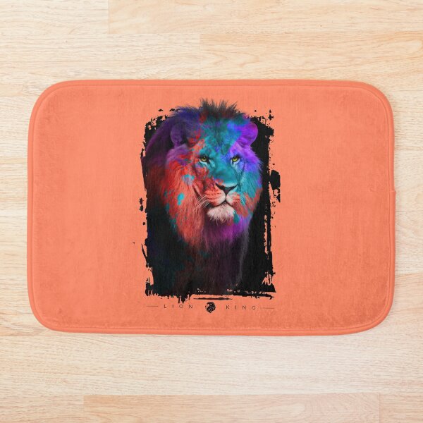 Item preview, Lion King of the Forest Watercolor designed and sold by lucasemedeiros.