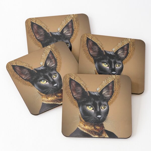 Item preview, black Touch Me Not CAT with Gold like a princess designed and sold by Dmitri Matkovsky.