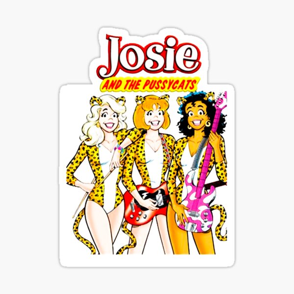 Josie And The Pussycats Sticker For Sale By Shopmacuejc Redbubble