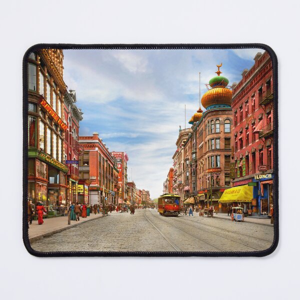 Item preview, City - Springfield, MA - The architecture on Main Street 1905 designed and sold by Mike Savad Photography.